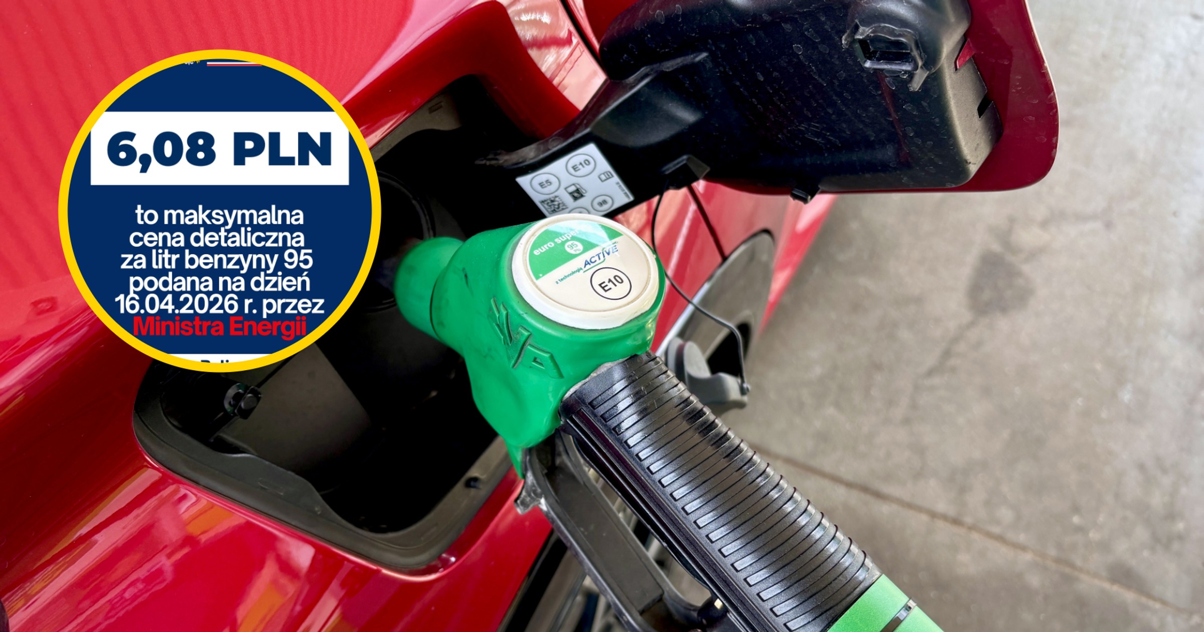 Tyle dziś kosztuje benzyna i olej napędowy