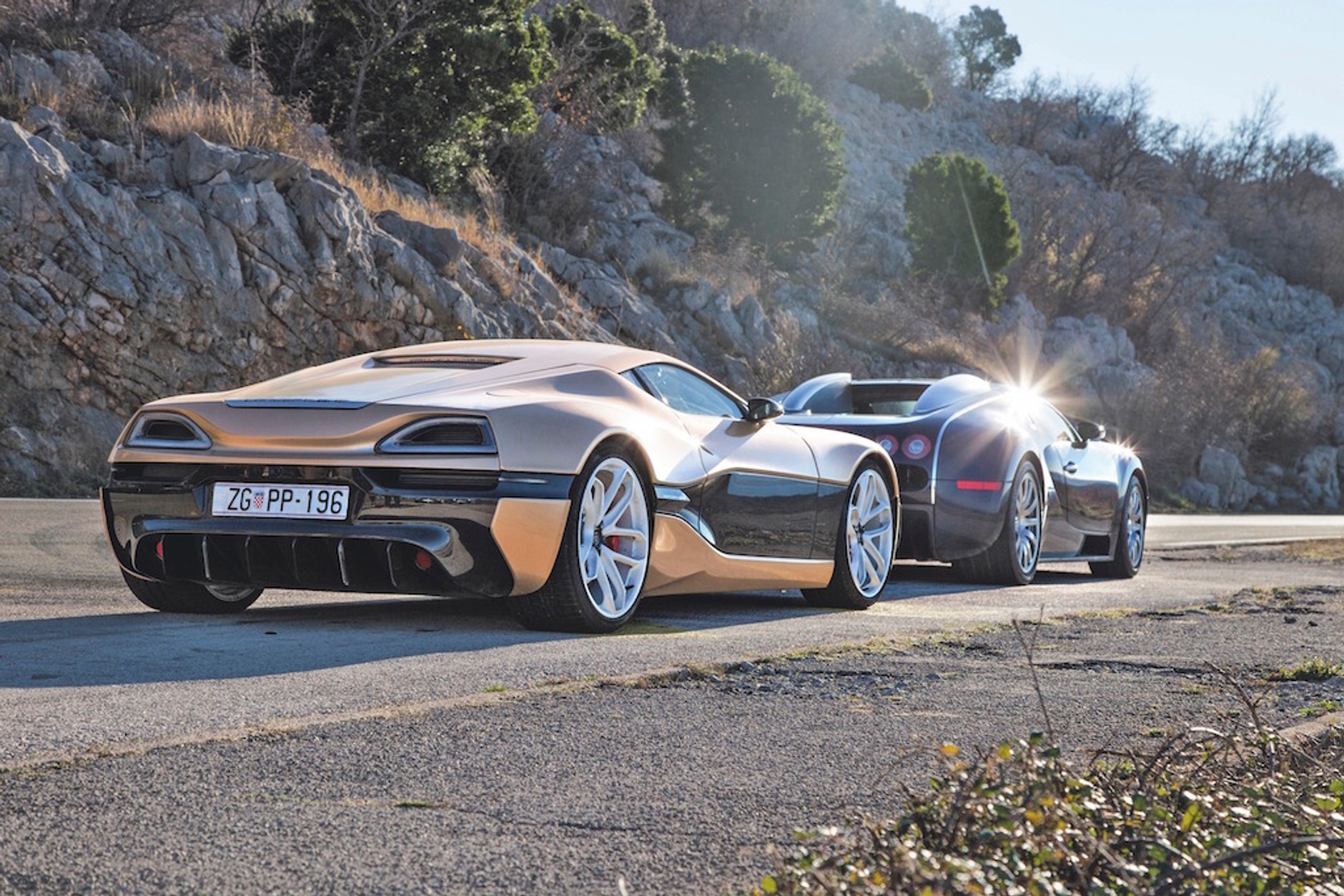 Bugatti kontra Rimac