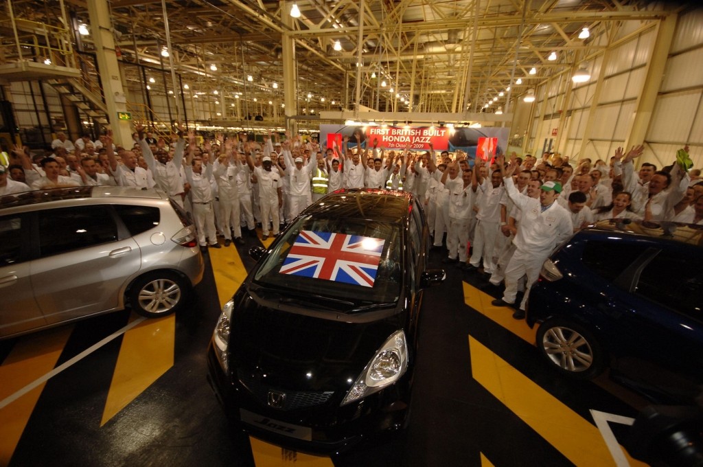 Honda Jazz - Koniec importu z Japonii, rusza produkcja w Swindon