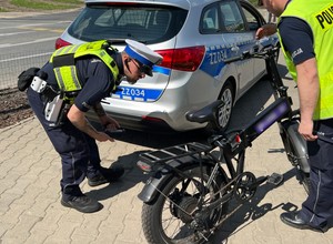 Takich kontroli rowerów jeszcze nie było. Rowerzyści dostają zakazy dalszej jazdy