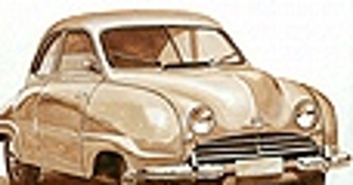Saab 92 1947 Szwecja