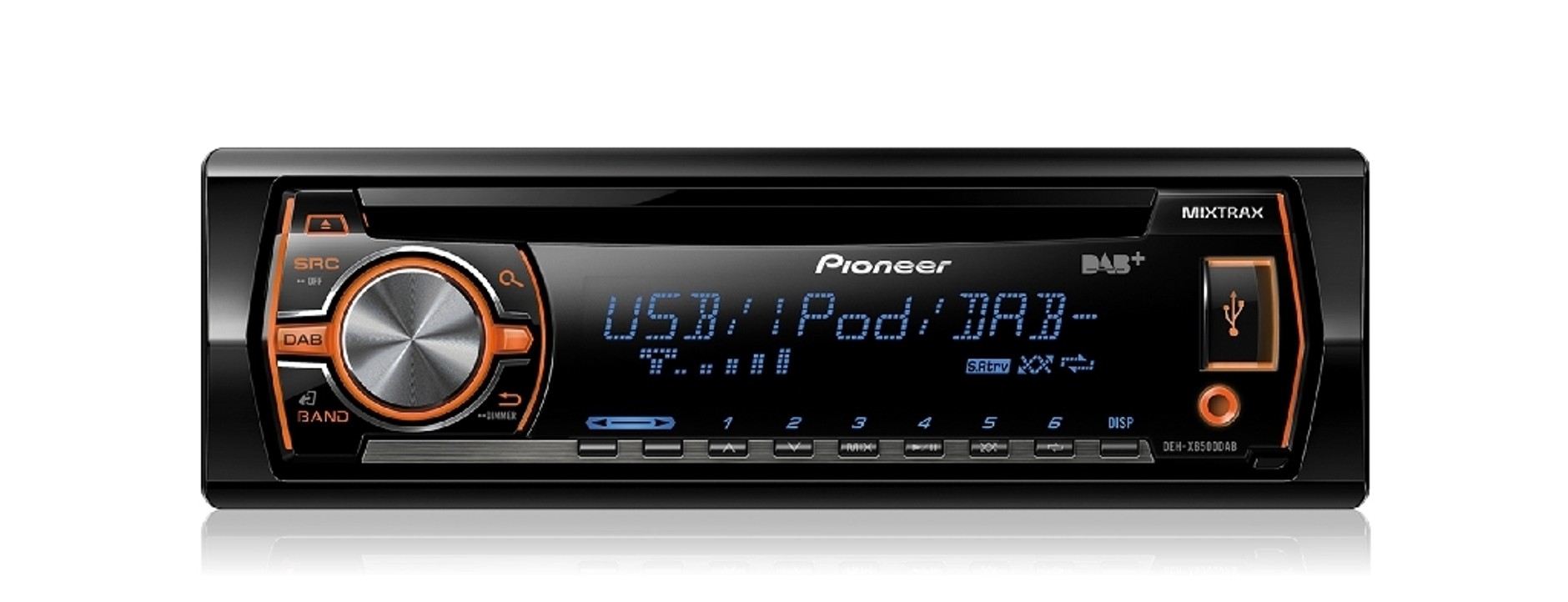 Pioneer DEH-X6500DAB: cyfrowe radio