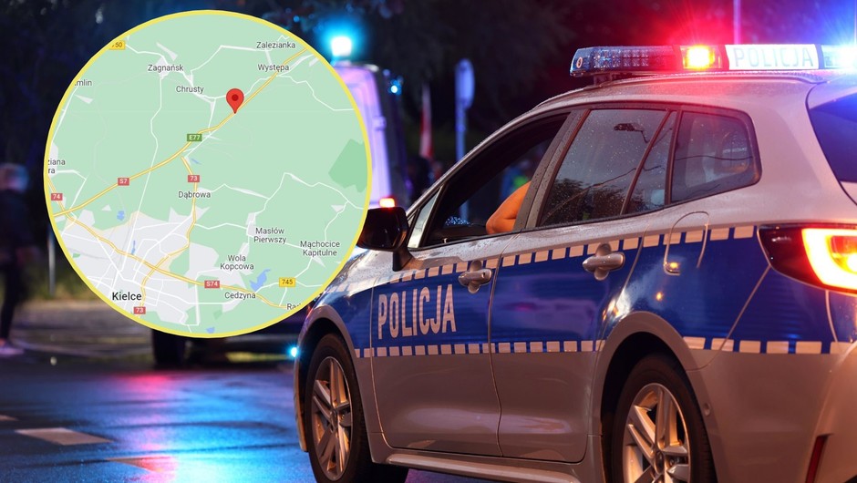 Samochód policyjne - zdjęcie ilustracyjne (Screen: Google Maps)