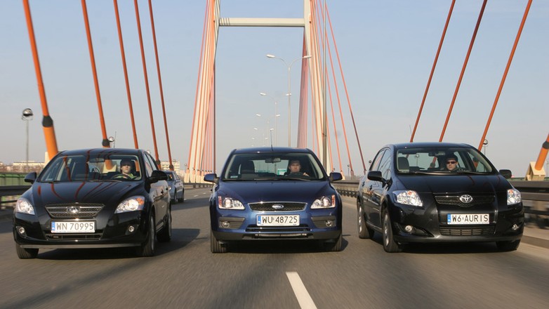 Ford Focus kontra Kia cee'd i Toyota Auris: czy każdy sposób na oszczędzanie jest dobry?