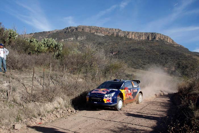 Rajd Meksyku 2010: faworyci za Petterem Solbergiem - Loeb ucieka, Hirvonen próbuje gonić (relacja z 2. etapu)