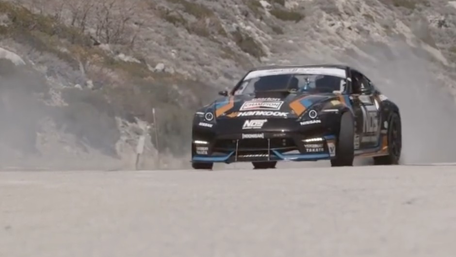 Chris Forsberg w Nissanie 350Z