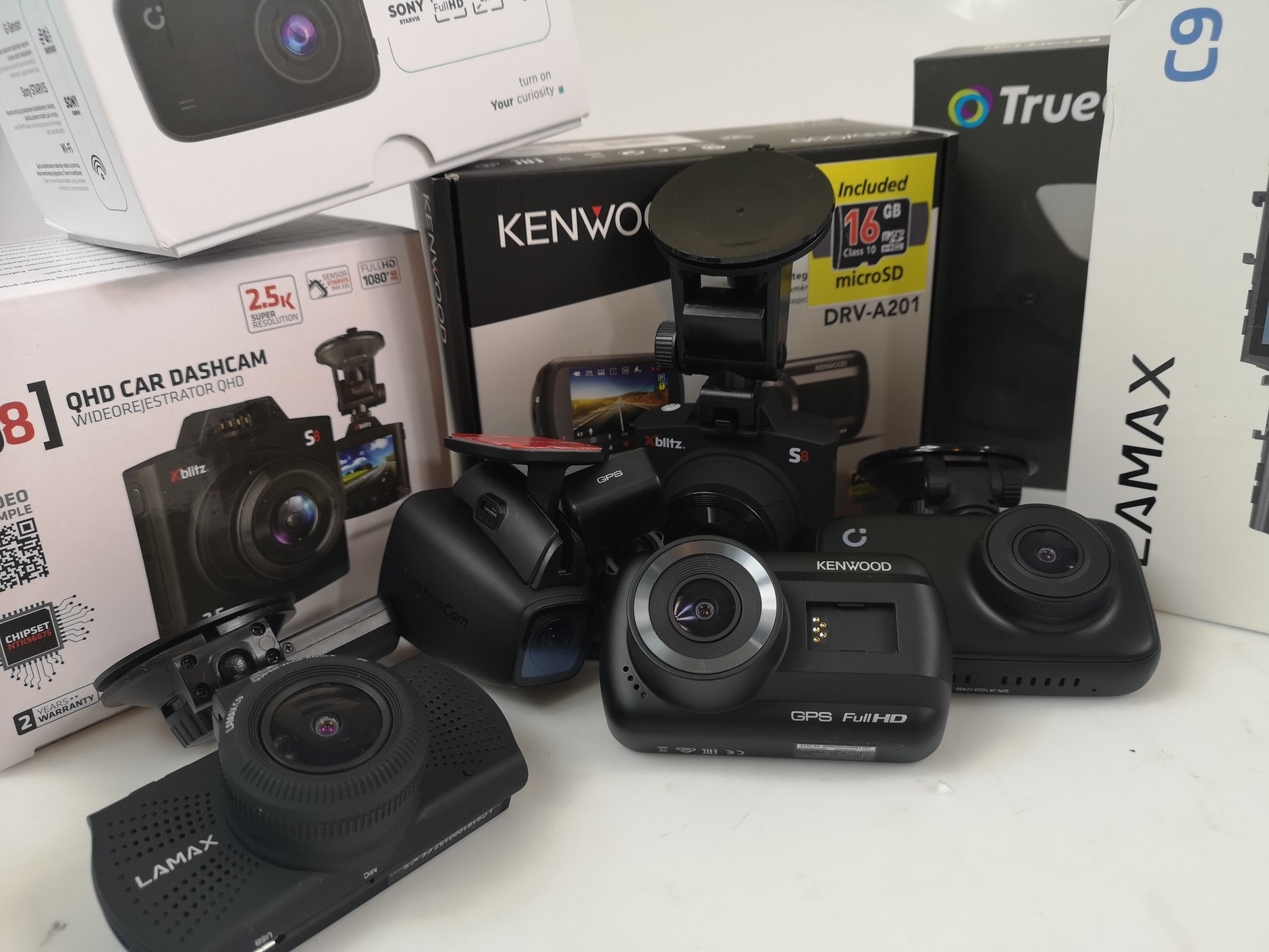 Test kamer samochodowych