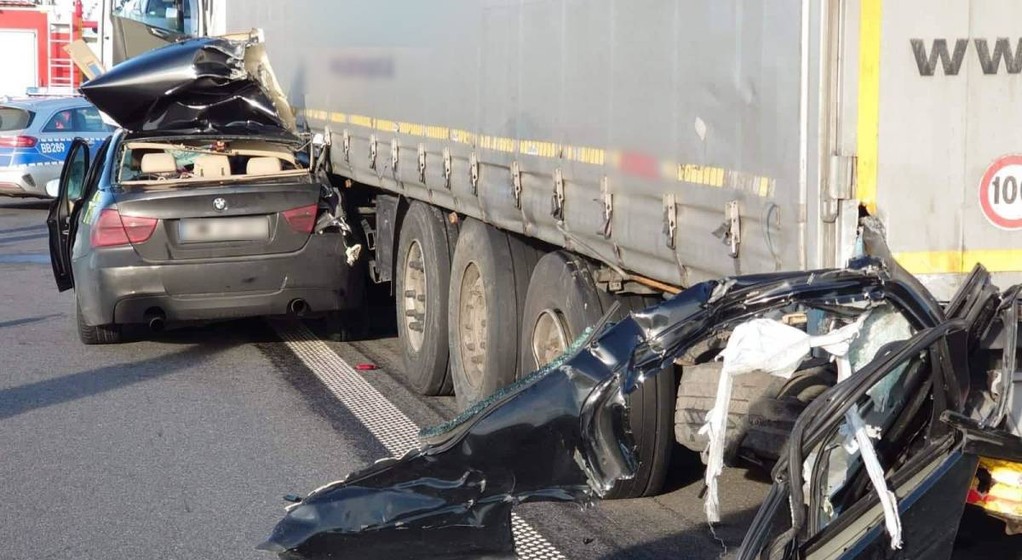 Śmiertelny wypadek na autostradzie A4 w kierunku Wrocławia