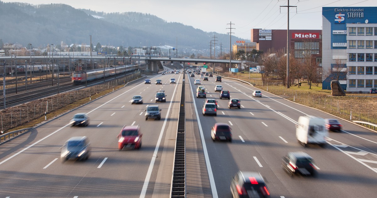 Autostrada A1 w Szwajcarii | zdj. ilustracyjne