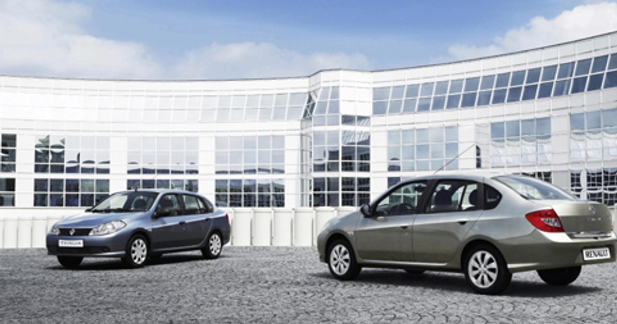 Nowy Renault Thalia łagodny sedan