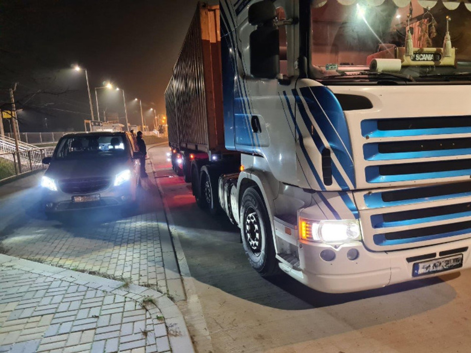 Niespodziewane wyniki kontroli kierowcy ciężarówki