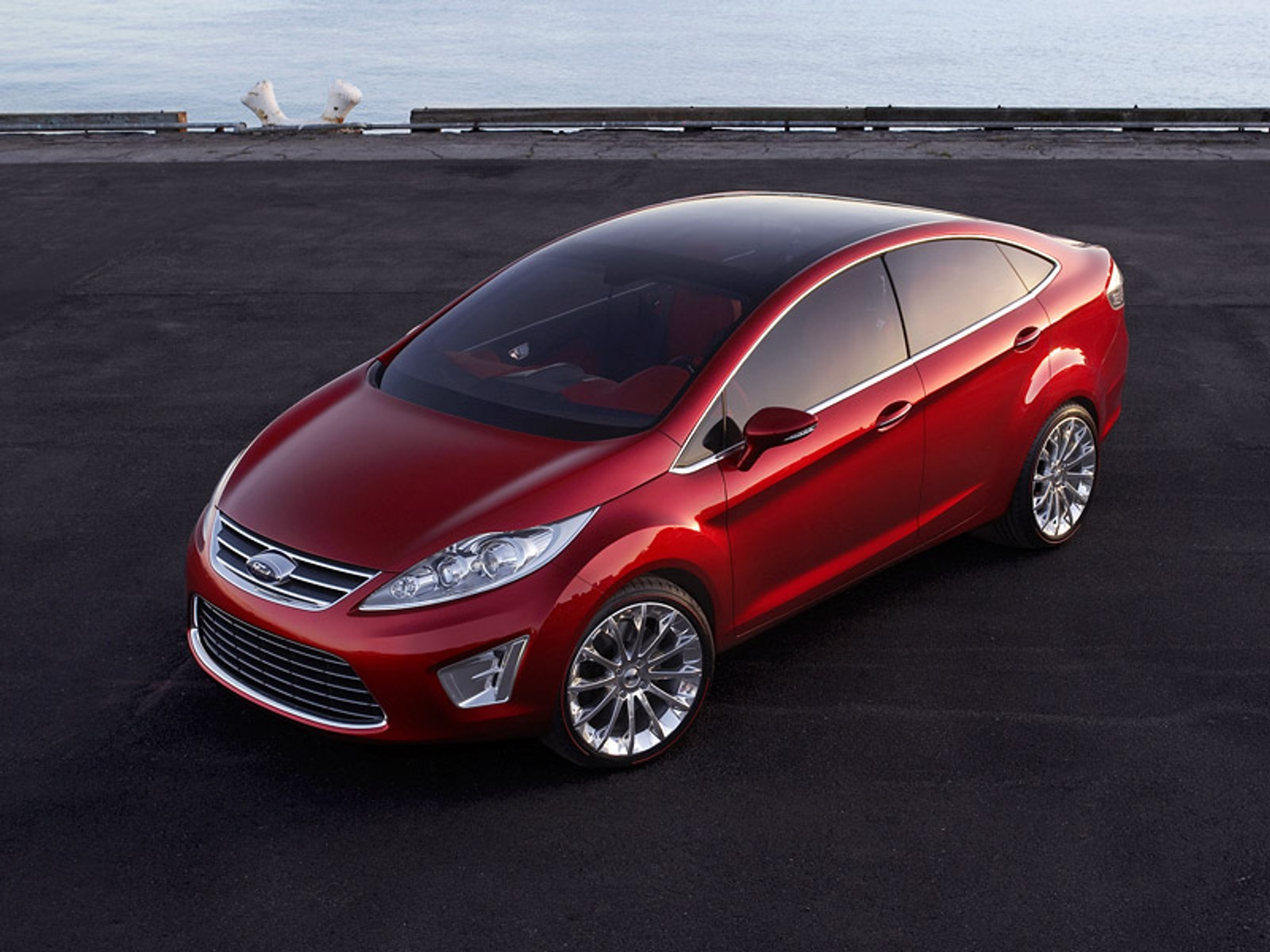 Detroit 2008: Ford Verve Sedan – Mondeo junior