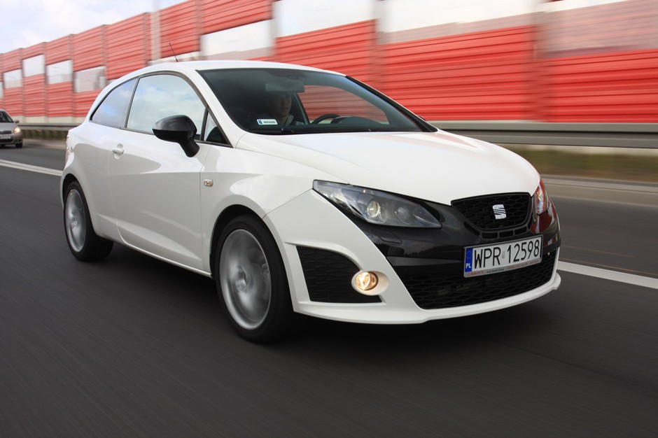 Seat Ibiza Bocanegra: Cupra  z czarnym "dziobem"