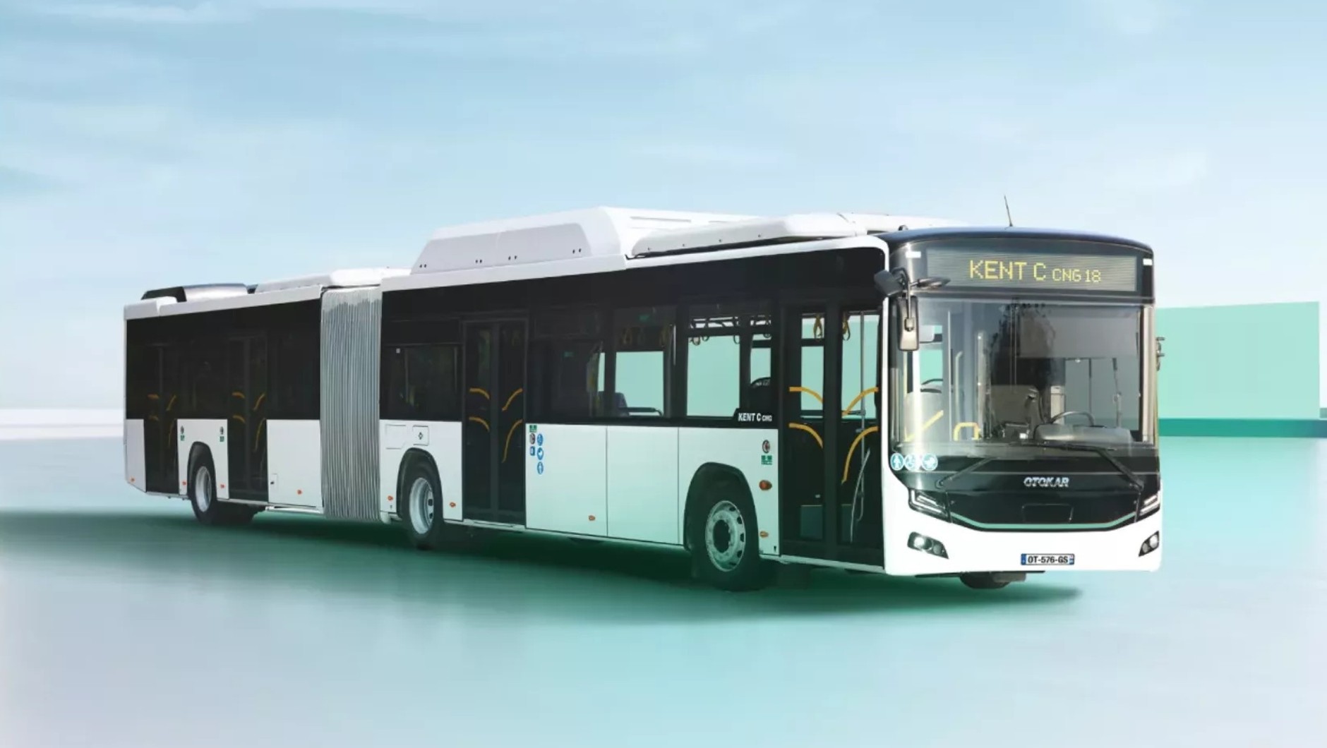 Turecki autobus Otokar Kent C CNG