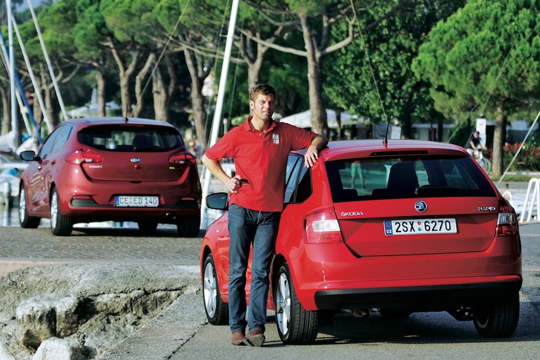 Skoda Rapid Spaceback i Kia ceed