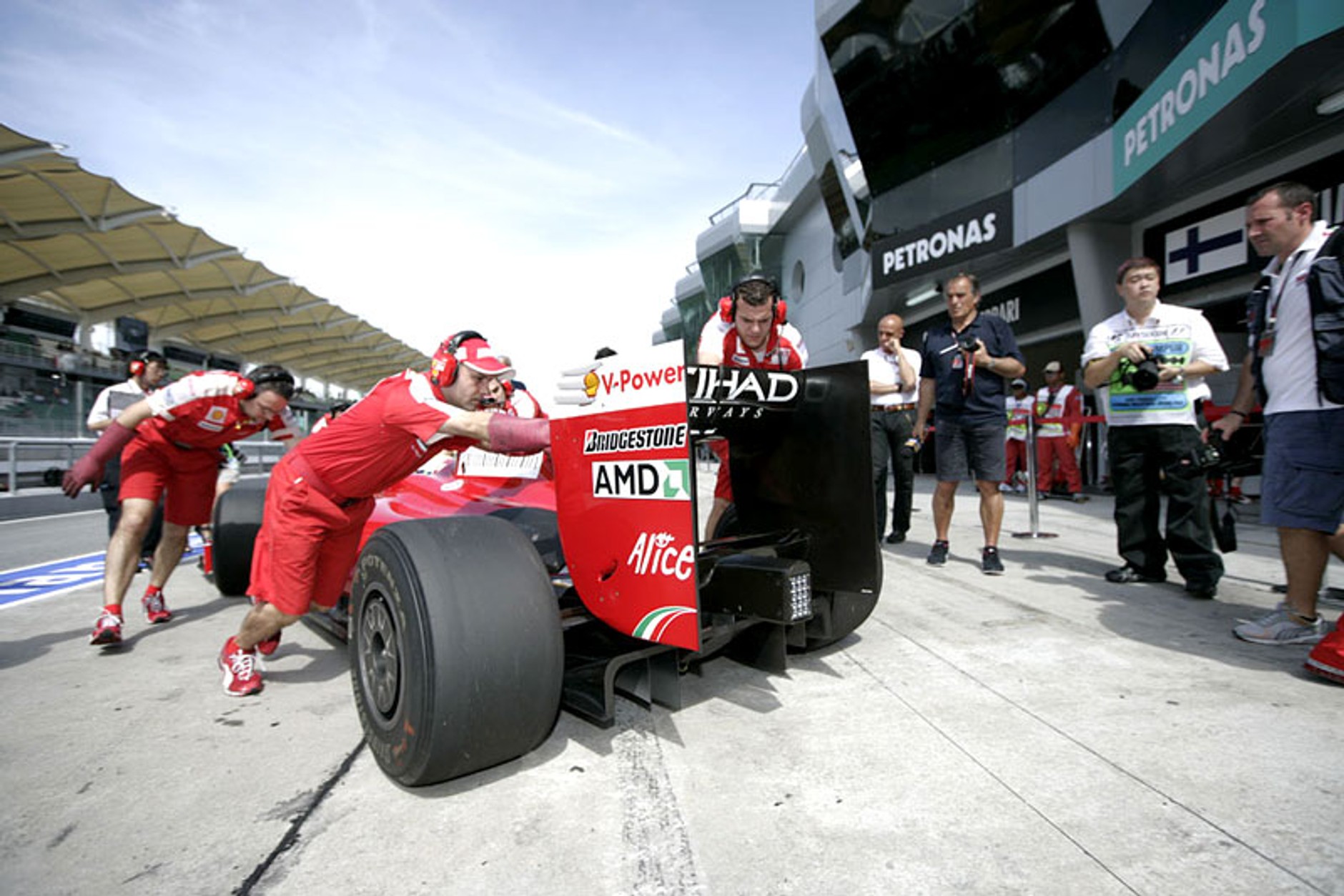 Grand Prix Malezji 2009: kulisy - fotogaleria Jiří Křenek