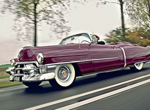 Cadillac 62 Eldorado Sport Convertible - złote cabrio