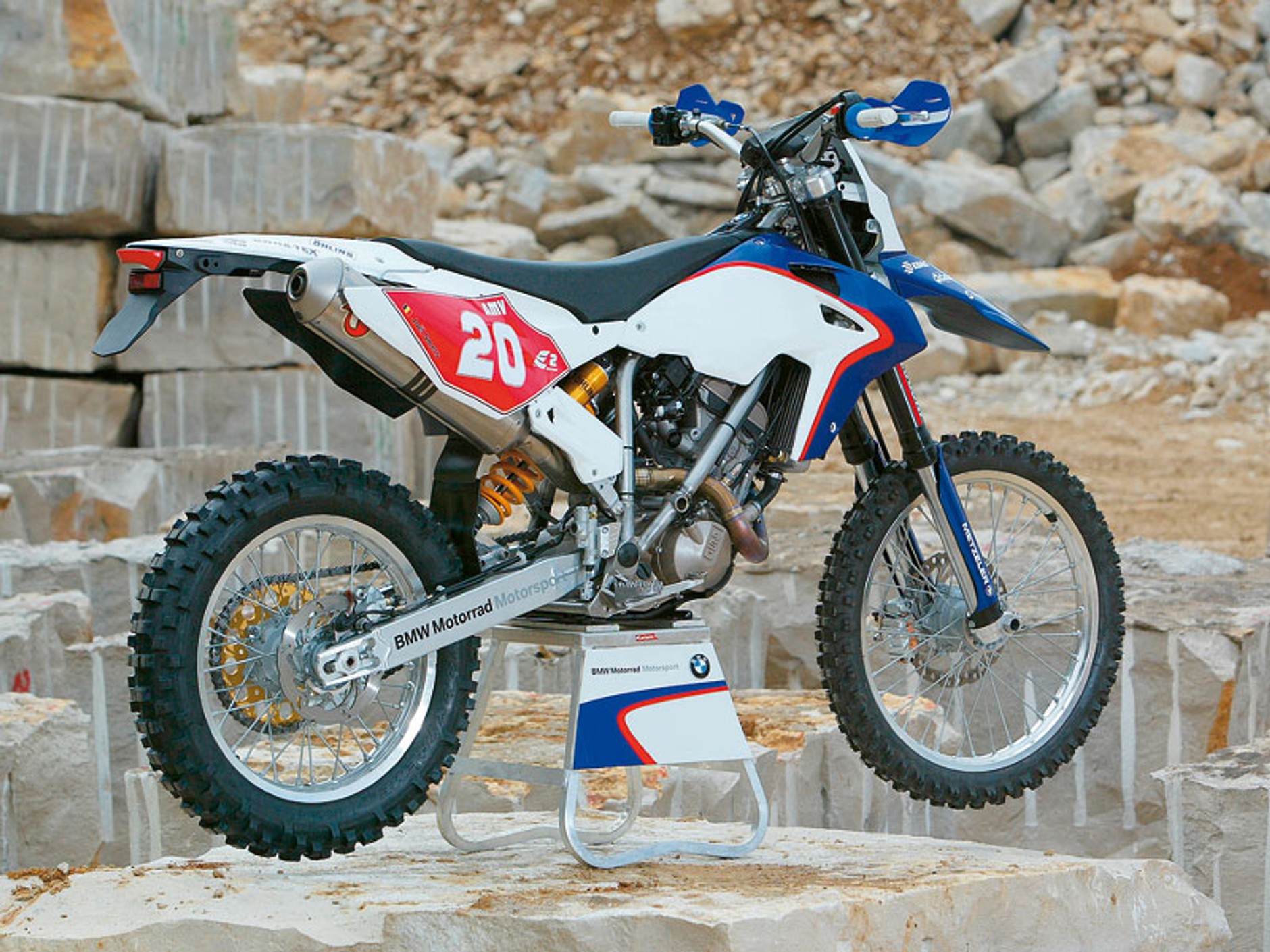BMW 450 Sportenduro: prototyp wyścigowego motocykla