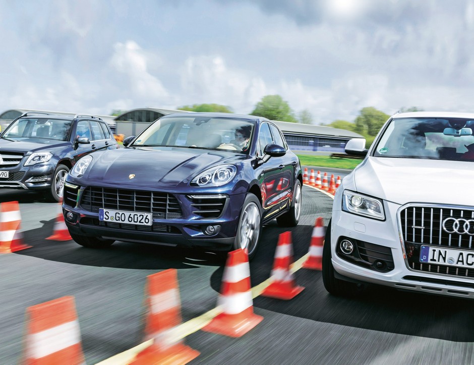 Porównanie: Audi Q5, Mercedes GLK, Porsche Macan