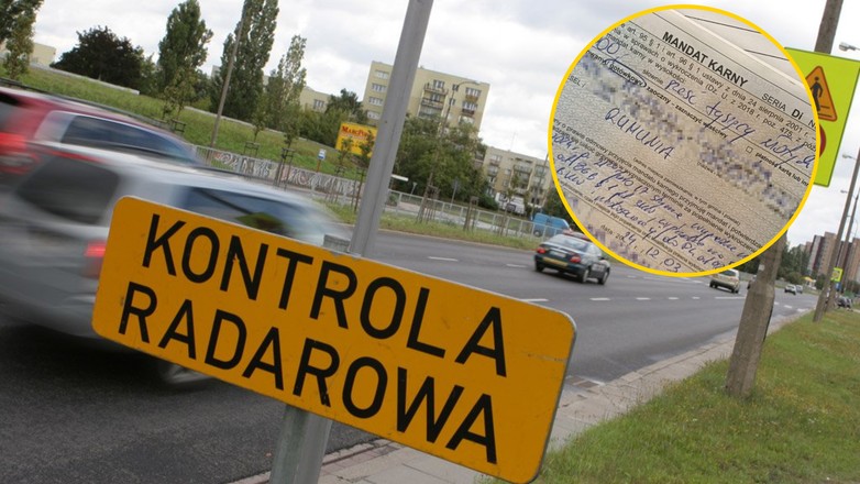 Mandat z fotoradaru do kosza? To też jakiś sposób