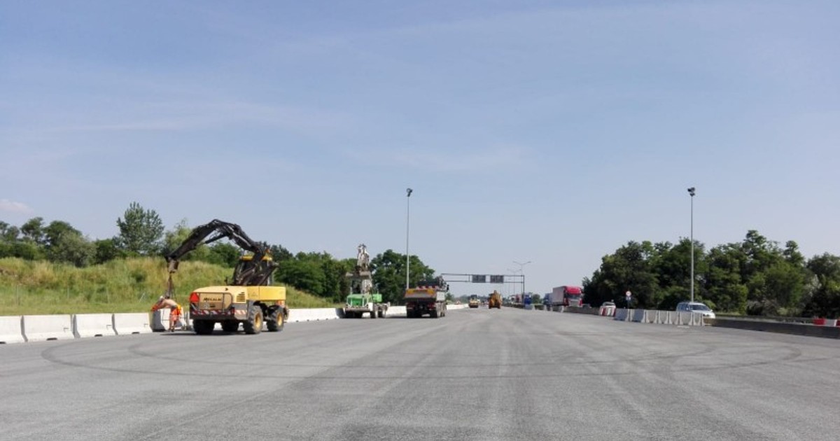 Remont na autostradzie A4