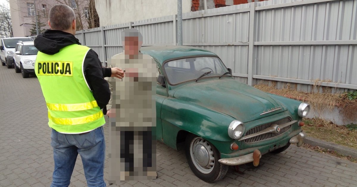 Skradziona w październiku Skoda Octavia wróciła do swojego właściciela