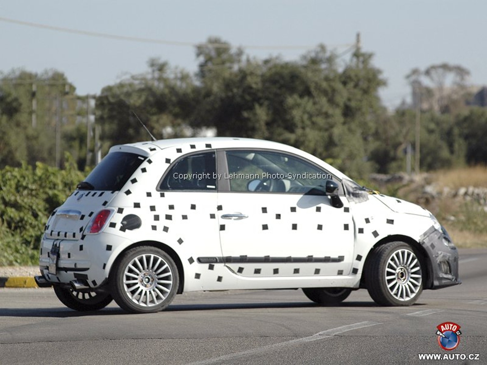 Zdjęcia szpiegowskie: Fiat 595 Abarth SS