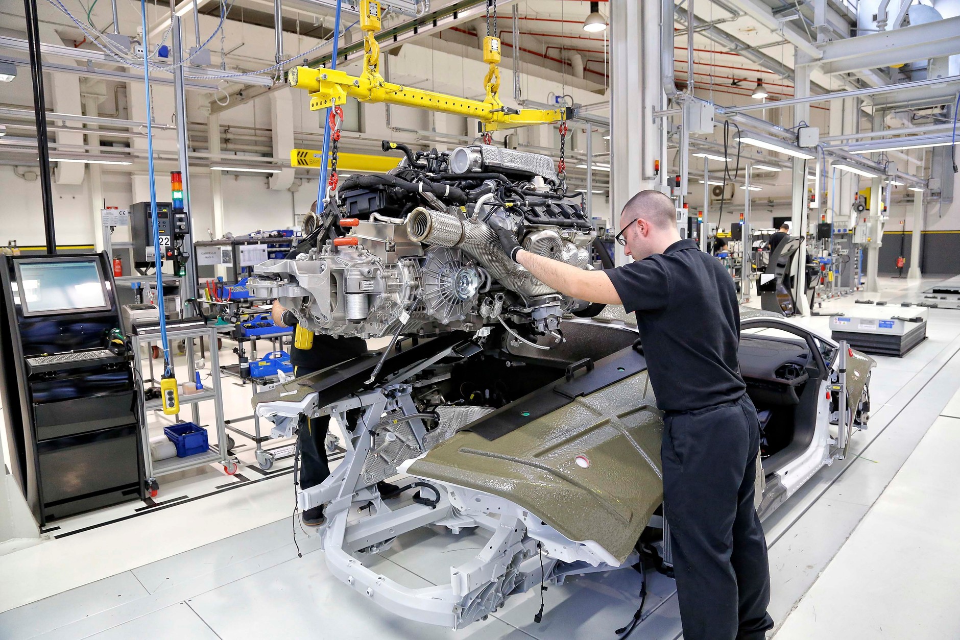 Jak powstaje Lamborghini Huracan?