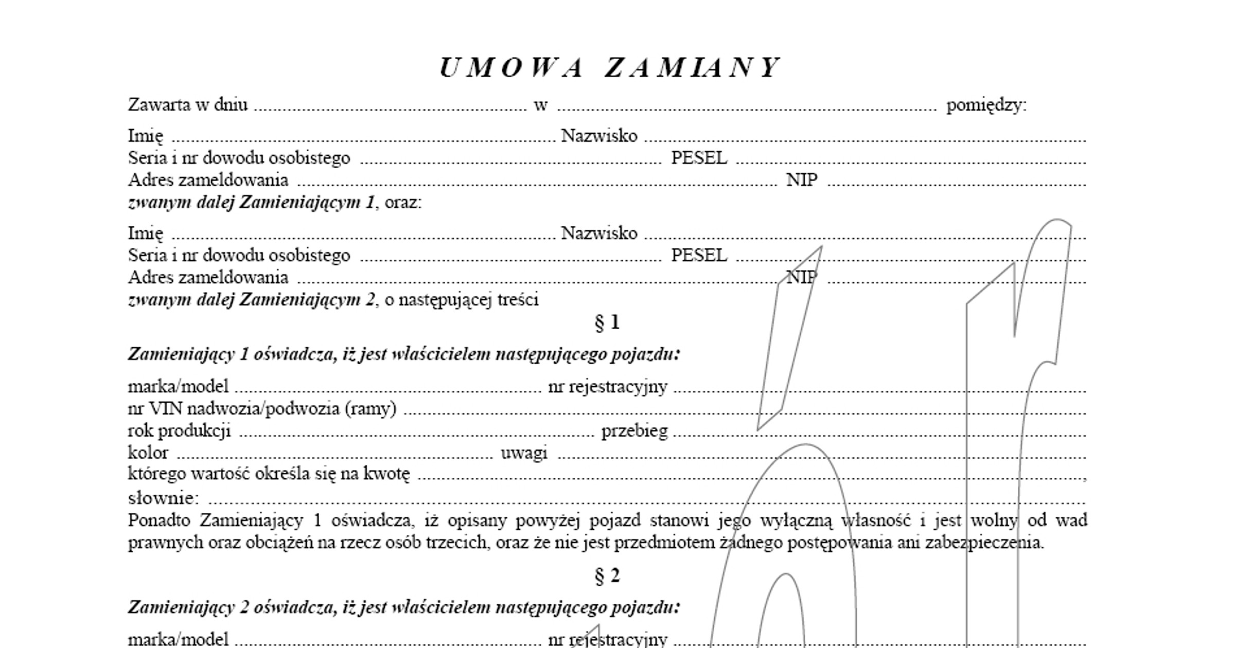 Umowa zamiany