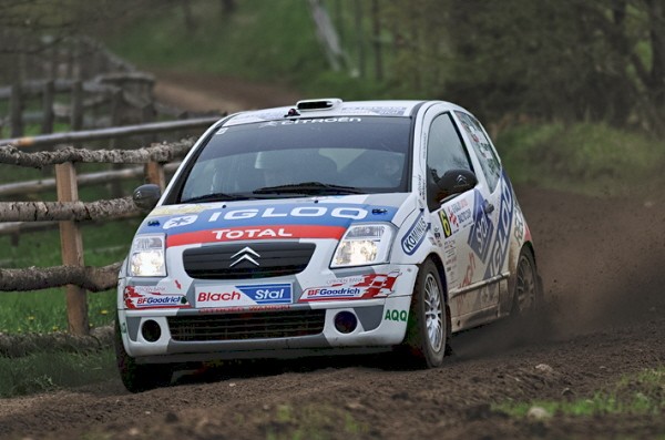 Rajd Lotos Baltic Cup 2010: w Citroën Racing Trophy walczono do ostatnich metrów