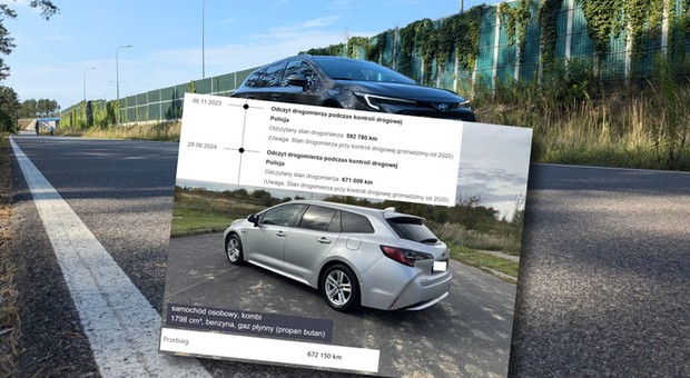 Ta Corolla w pięć lat przejechała ponad 670 tys. km. Teraz jest na sprzedaż