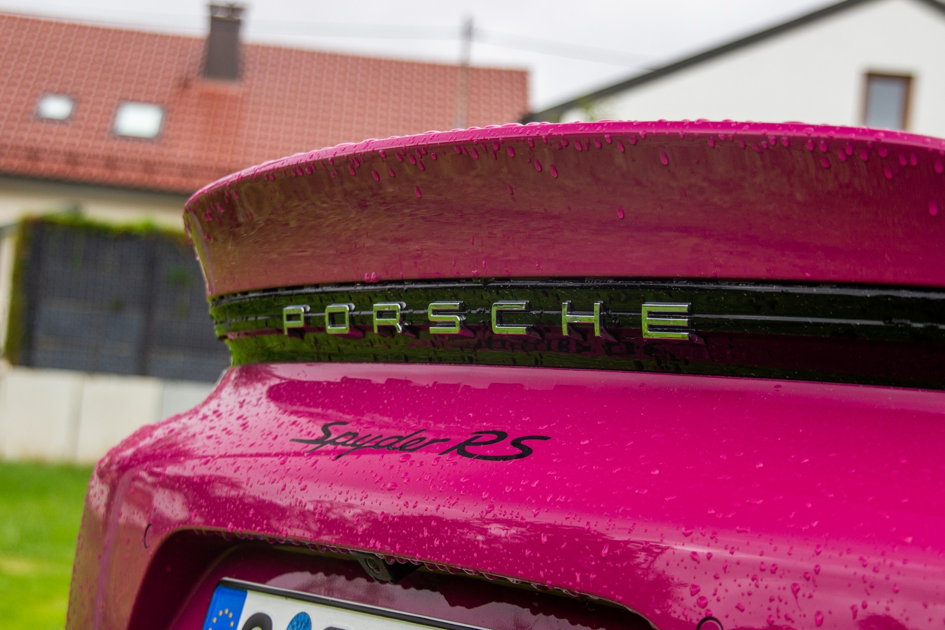 Porsche 718 Spyder RS