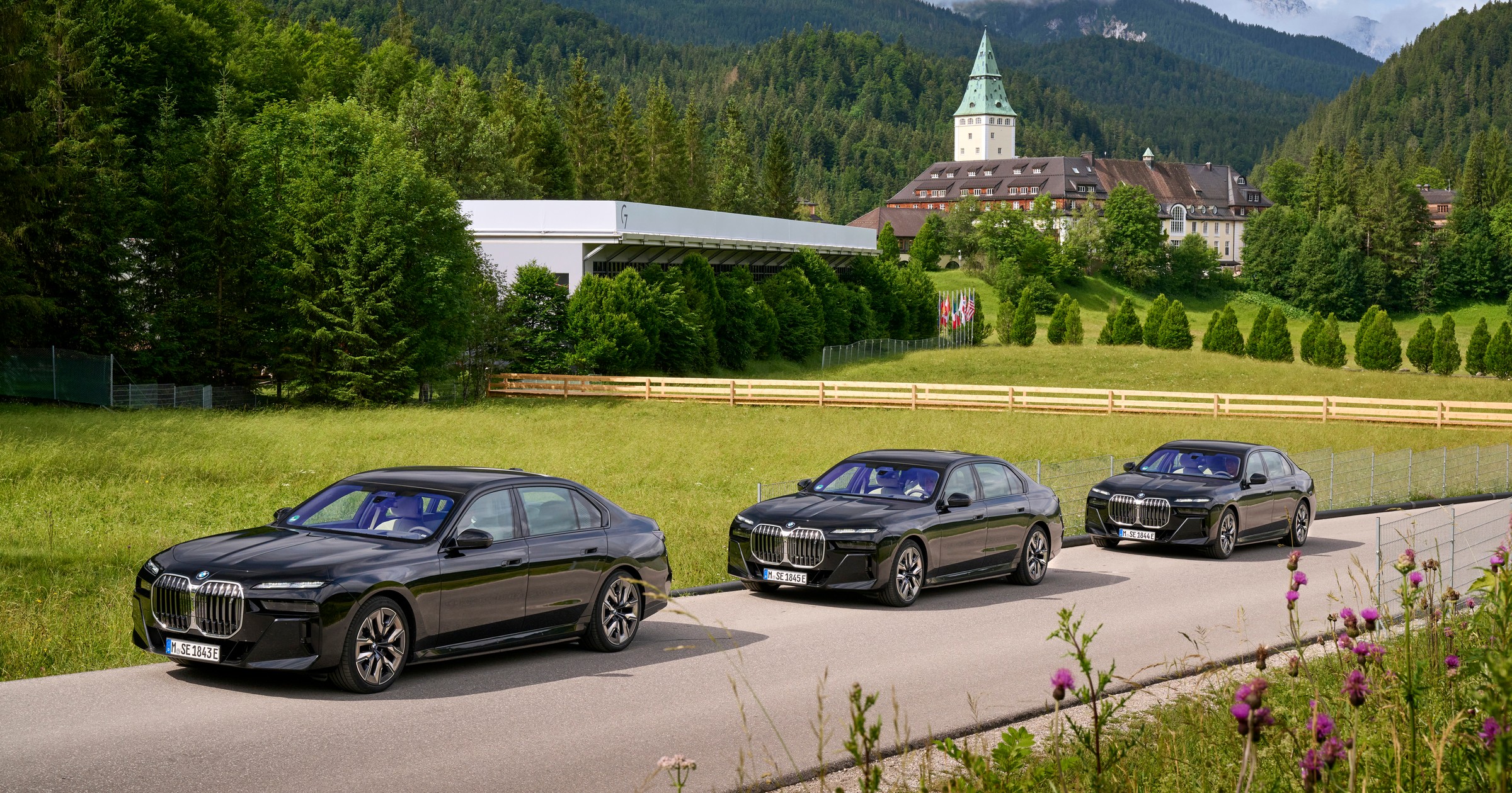 Opancerzone BMW i7 