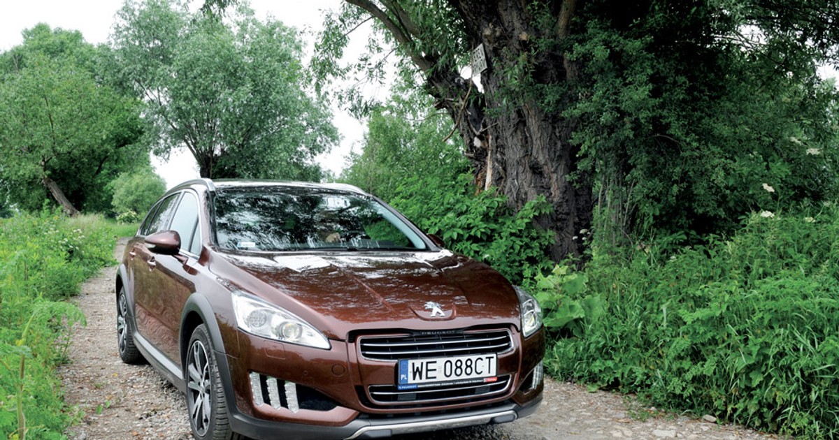 Peugeot 508 RXH HYbrid4: oszczędna hybryda