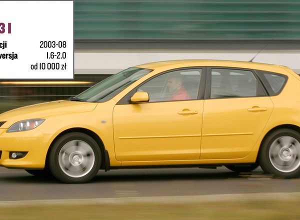 Benzynowa trójka? Czemu nie! Mazda 3 pierwszej generacji