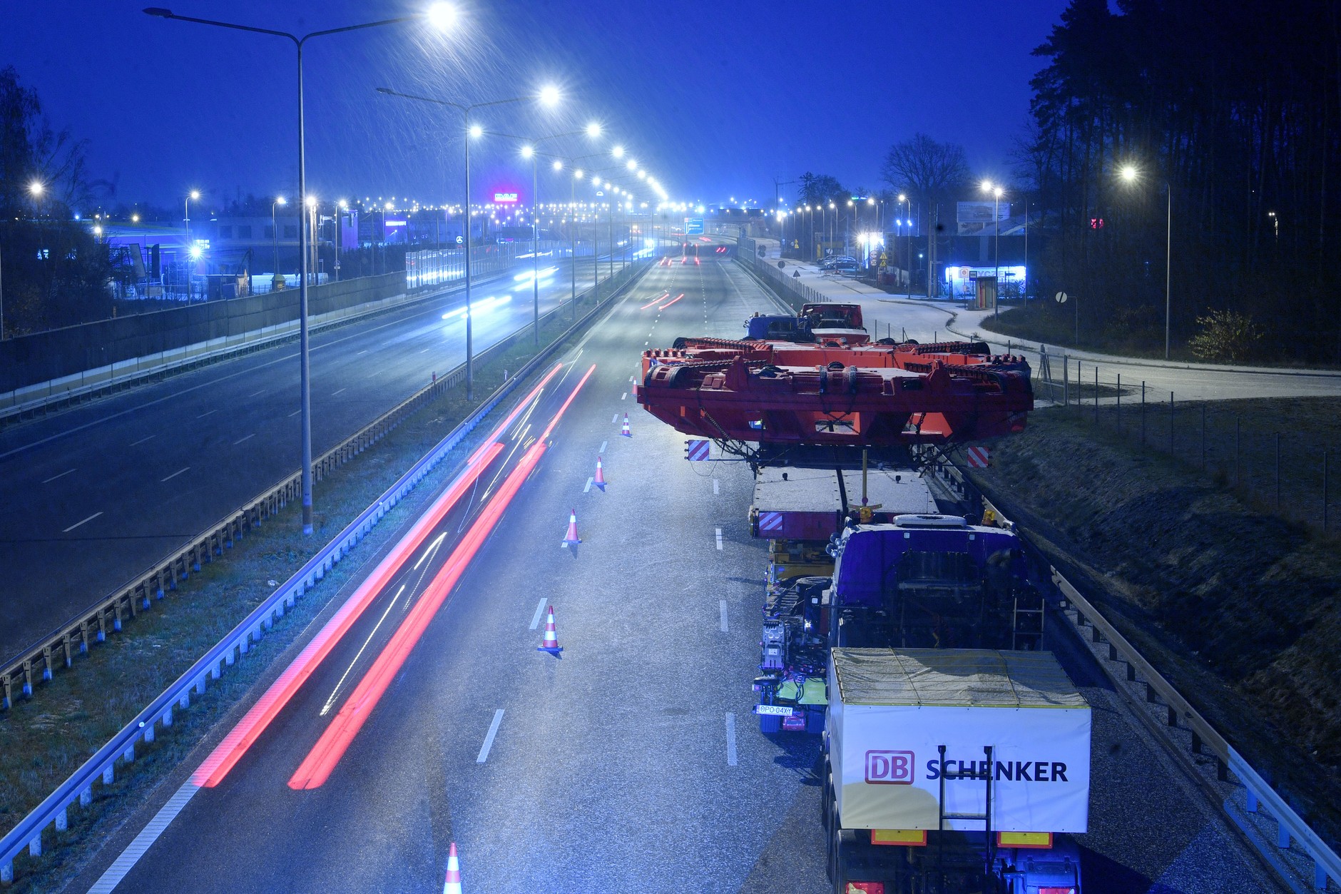 Transport maszyny TBM dotarł do Janek