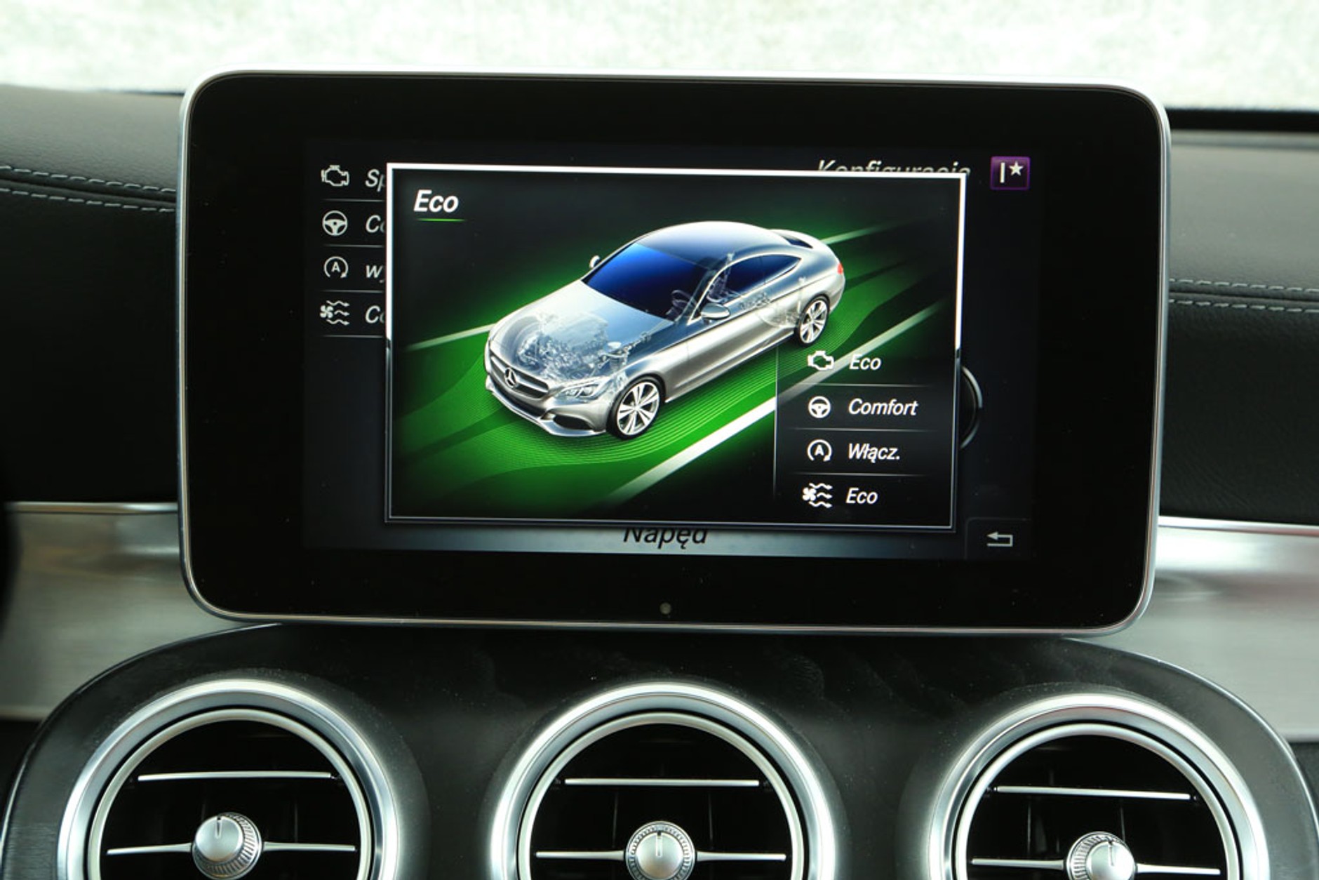 Mercedes C 250 coupé - sport i elegancja