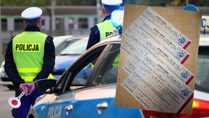 Rekordowy efekt jednej kontroli drogowej. 8,6 tys. zł mandatu i 26 punktów karnych