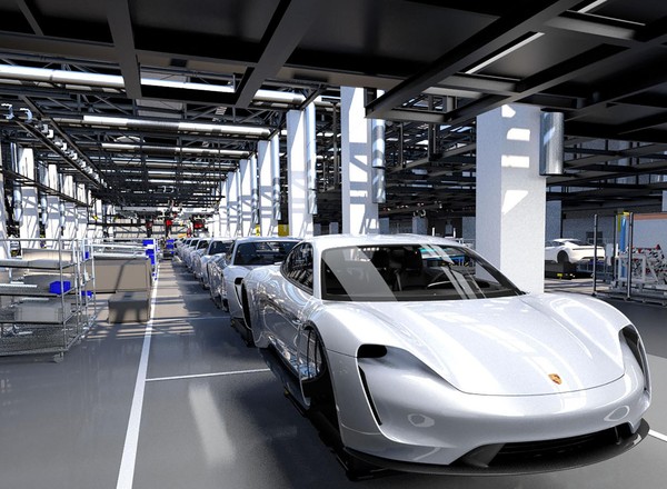 Elektryczne Porsche Taycan – zobaczyliśmy jak powstają prototypy