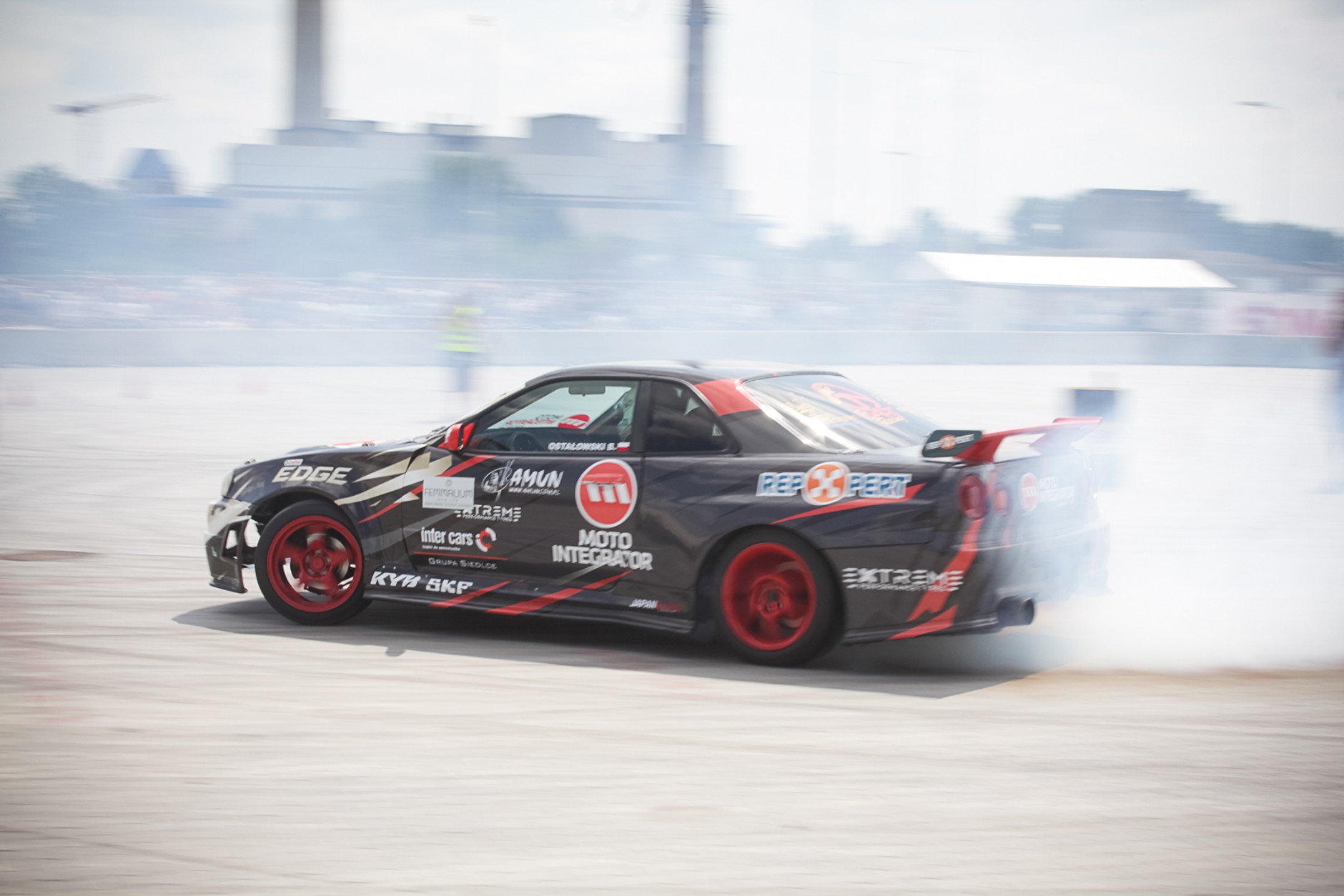 Bartek Ostałowski w akcji - mistrzowski drifting