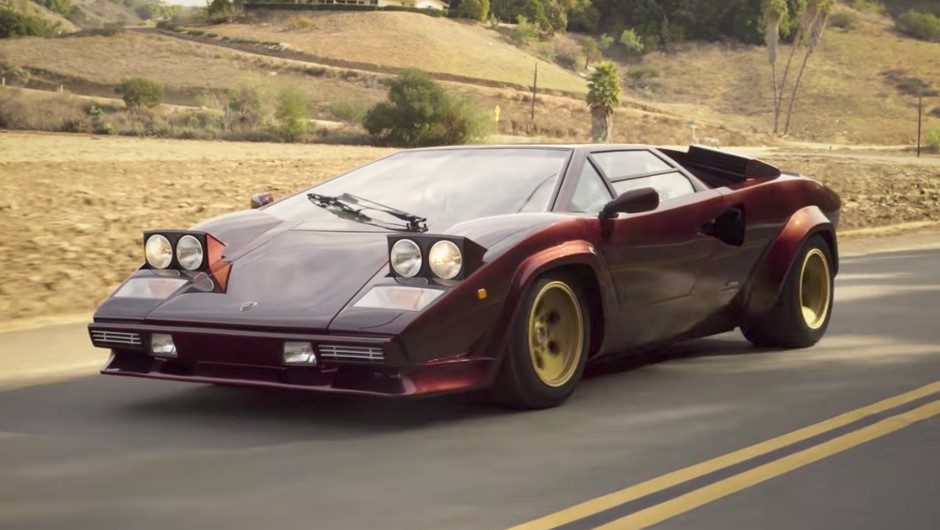 Valentino Balboni za sterami Lamborghini Countach