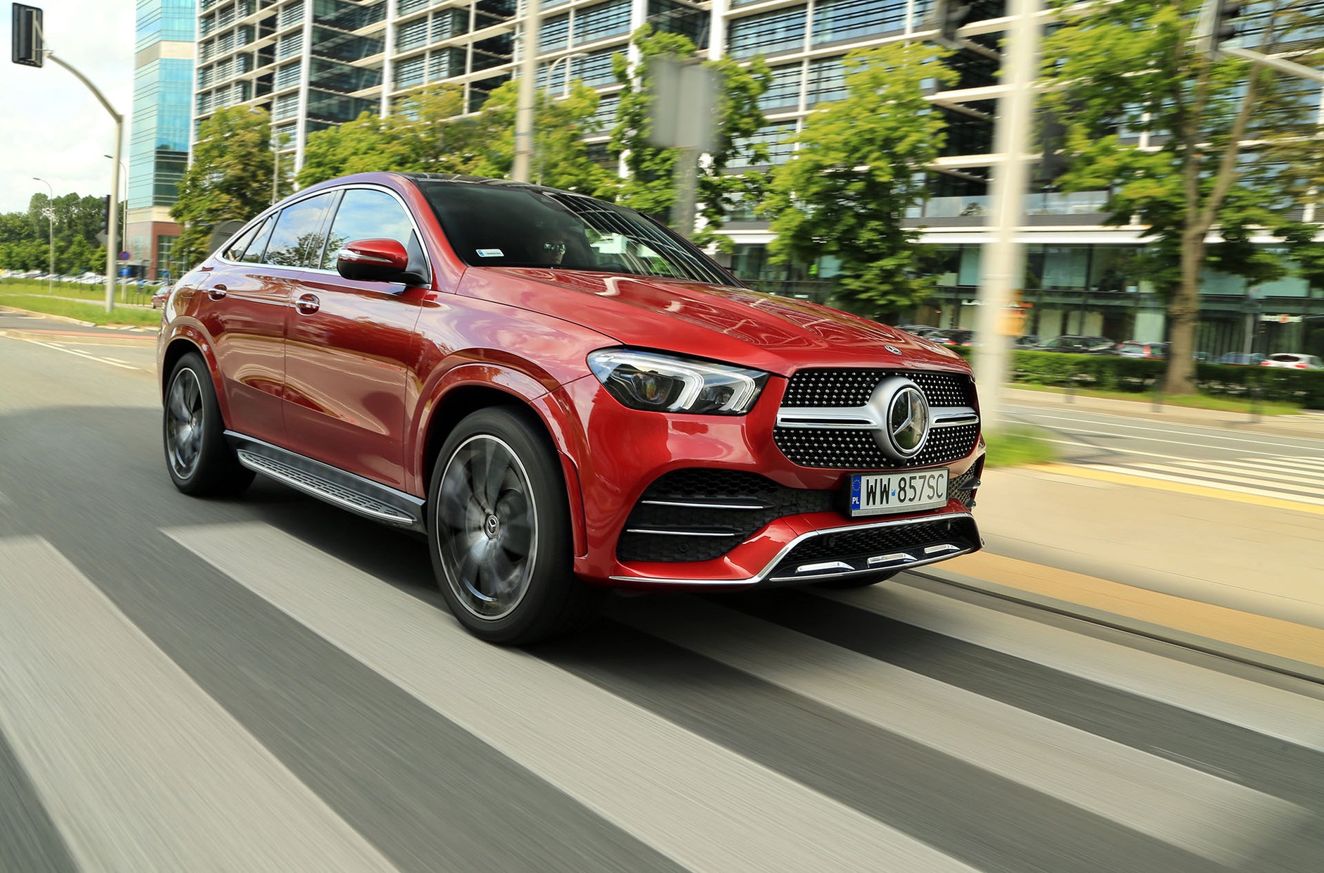 Mercedes GLE Coupe 400d - Coupe na szczudłach