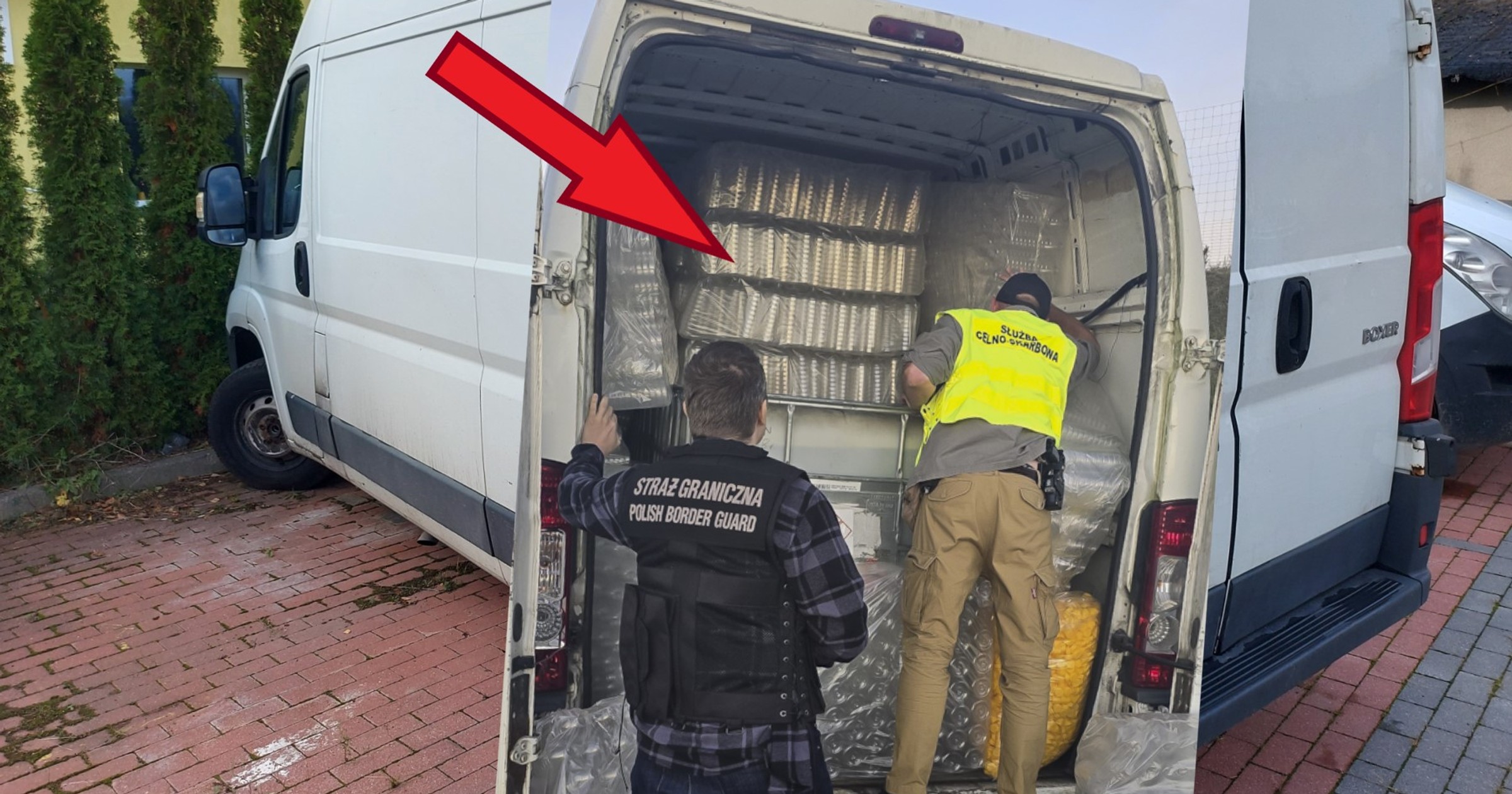 Straż Graniczna skojarzyła zapach towaru. Podróżni są teraz w tarapatach
