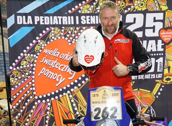 Dakarowy quad Sonika na Wielką Orkiestrę Świątecznej Pomocy