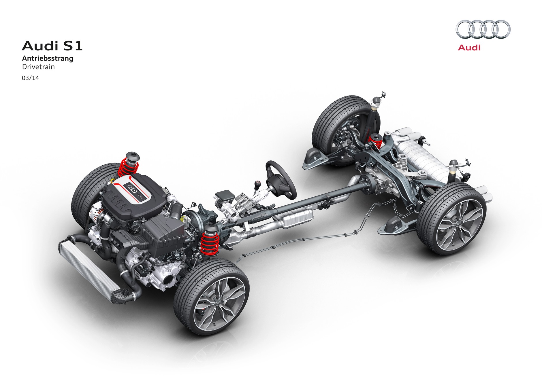 Moc 231 KM przekazywana jest za pomocą 6-biegowej przekładni manualnej domyślnie na przednią oś. Gdy koła zaczynają tracić przyczepność, zamyka się umieszczone przy tylnej osi sprzęgło wielopłytkowe i moment trafia też na tył. Auto znakomicie radzi sobie na śniegu i w trybie sportowym ESP wspiera kierowcę przy wyjściu z zakrętu. Jednak na oblodzonej nawierzchni (i z oponami z kolcami) trudno wyczuć moment, 
w którym „chwyta” tył. Nieco utrudnia to kontrolowane szaleństwa, ale na co dzień jest to optymalne rozwiązanie.