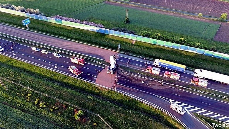 Czekolada na autostradzie A2