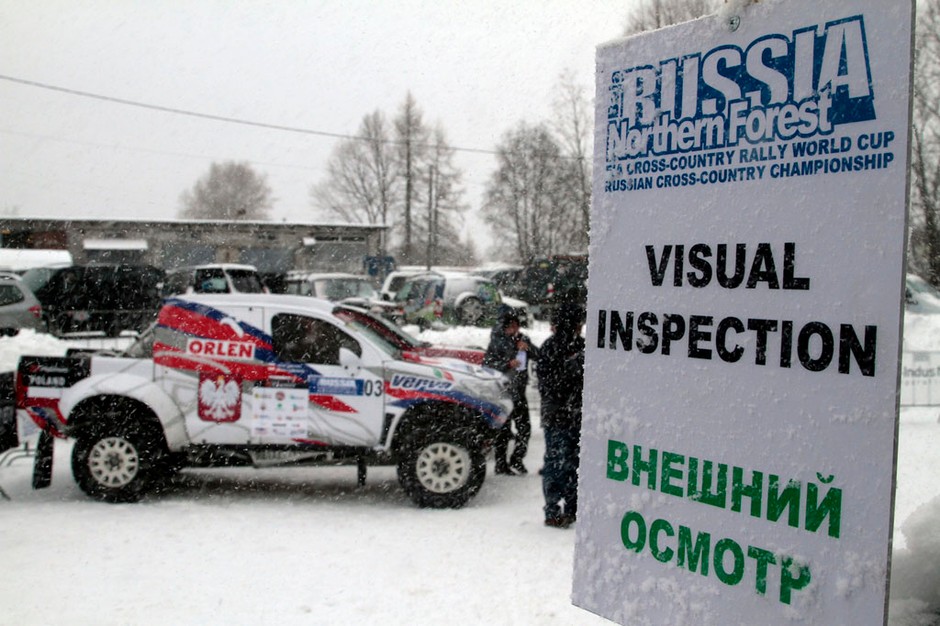 Baja Russia Northern Forest - rajd zimowy