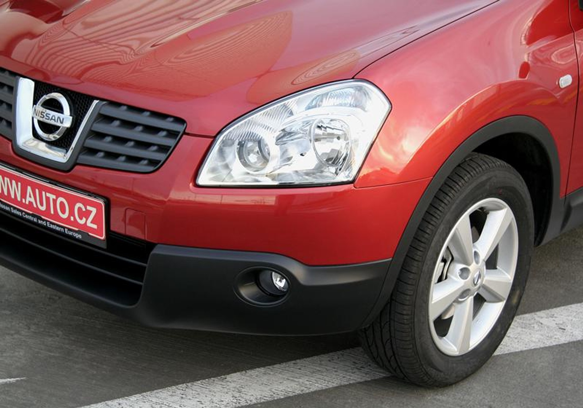 Nissan Qashqai z preserii w Pradze!