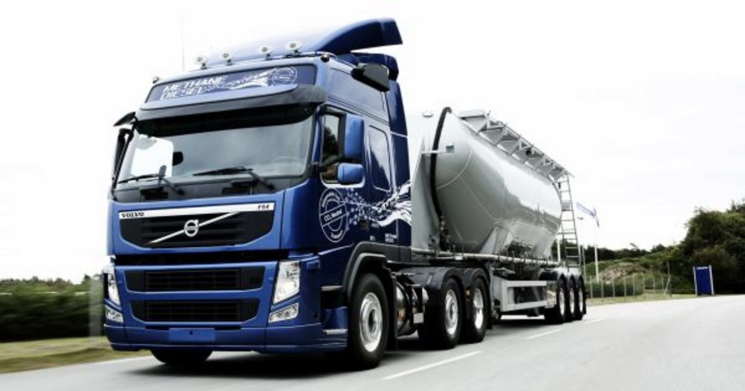 Ciężarówka Volvo na skroplony gaz