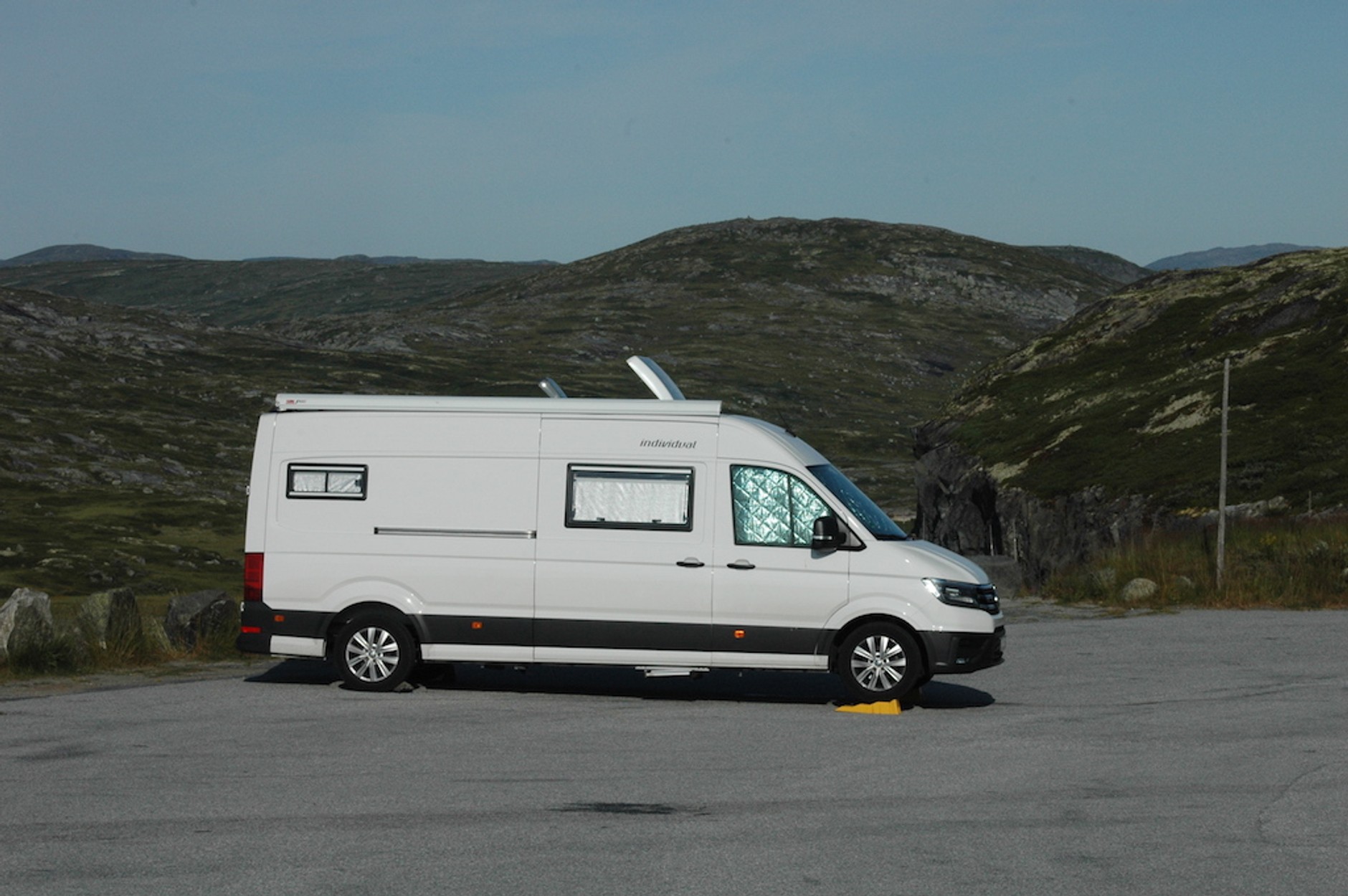 Volkswagen Crafter kamper – podróż po Norwegii